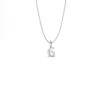 Basic Initials witgouden hanger met cijfer 6
