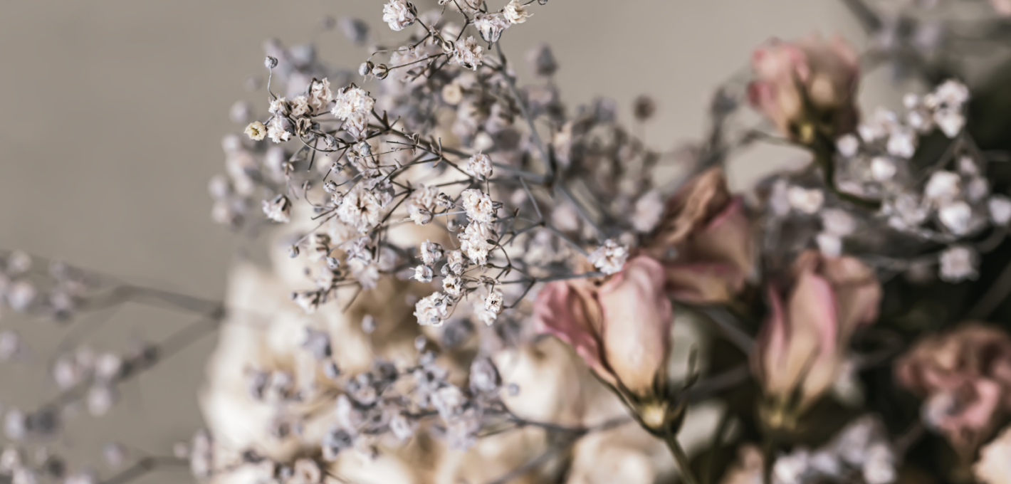 Droogbloemen: de nieuwste trend voor je bruidsboeket