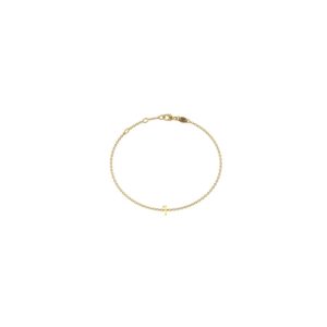 Geelgouden armband met cijfer